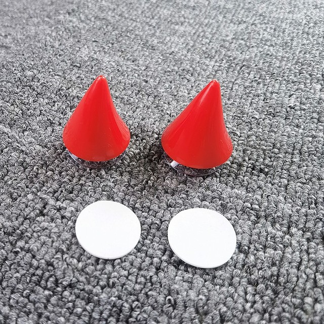 Motorcycle helmet personality calf horn men and women small accessories demon wing accessories horn electric car helmet decoration