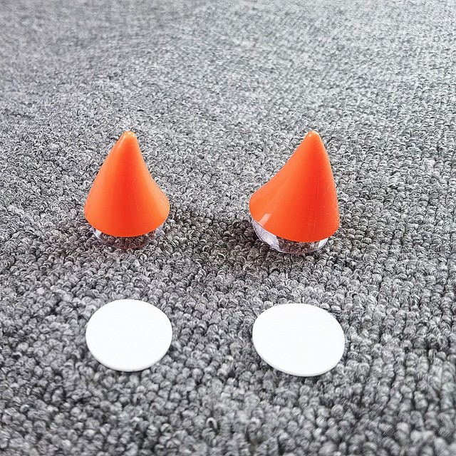 Motorcycle helmet personality calf horn men and women small accessories demon wing accessories horn electric car helmet decoration