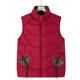 Winter dress grandma thickened warm vest elderly mother cotton vest wearing elderly woman horse clip jacket waistcoat
