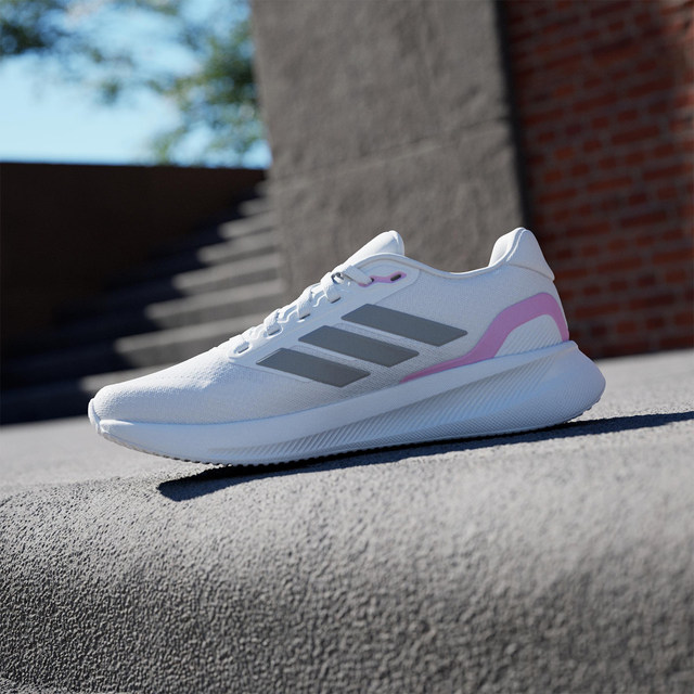 
Adidas/Adidas official genuine 2025 women's low-top lace-up mesh non-slip running shoes JI3981