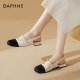 Daphne French Toe Sandals Women's 2025 New Summer Flat-soled Mary Jane Women's Shoes Small Flat Style Single Shoes
