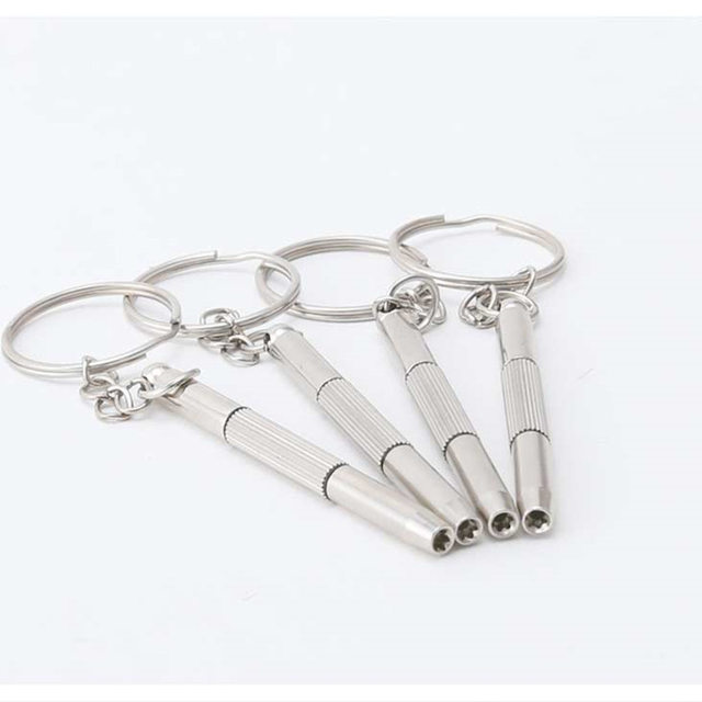 Screwdriver Multifunctional three-in-one three-purpose glasses accessories repair tool portable multifunctional screwdriver