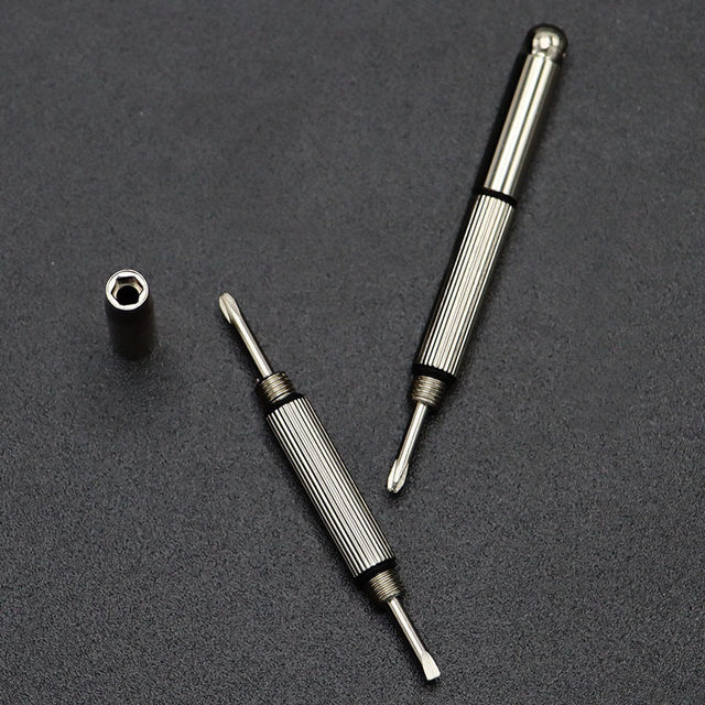 Screwdriver Multifunctional three-in-one three-purpose glasses accessories repair tool portable multifunctional screwdriver