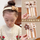 Children's hair hoop, girl's Velcro headband, little girl's bow bangs, baby hairpin headdress