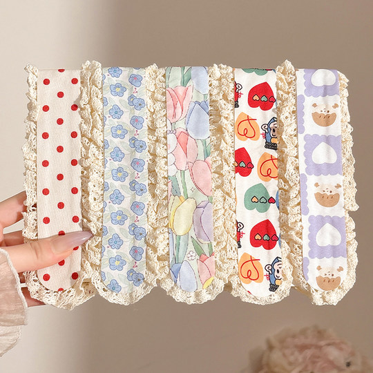 Children's widened Velcro hair sticker hair card baby hairpin without hurting hair bangs sticker broken hair artifact girls' headband headdress