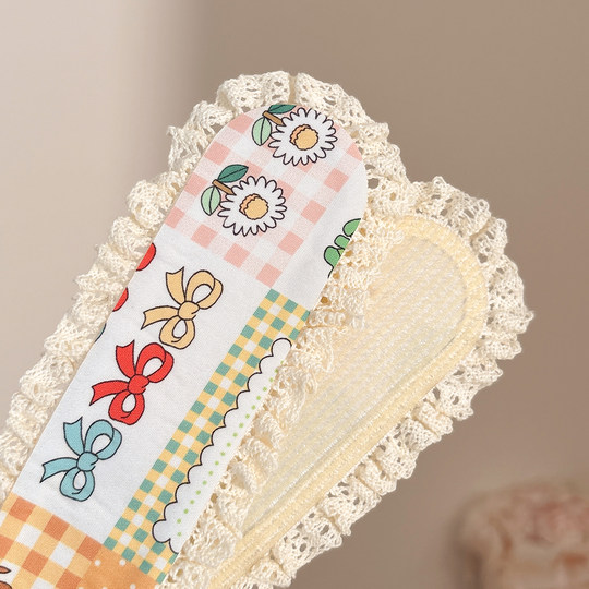 Children's wide-brimmed broken hair bangs headdress girl's cute Velcro headband headband girl baby's forehead post