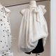 Polka dot bow tie halter sleeveless vest for women summer high-end temperament loose slim chiffon shirt top