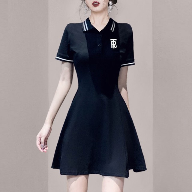 French slim, fashionable and age-reducing temperament dress 2025 summer new style small waist women's skirt