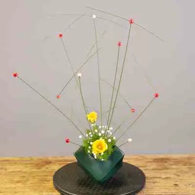 最旬ダウン 草月 花器 花瓶 立花 生け花 生花 池坊 自由花 生花 華道