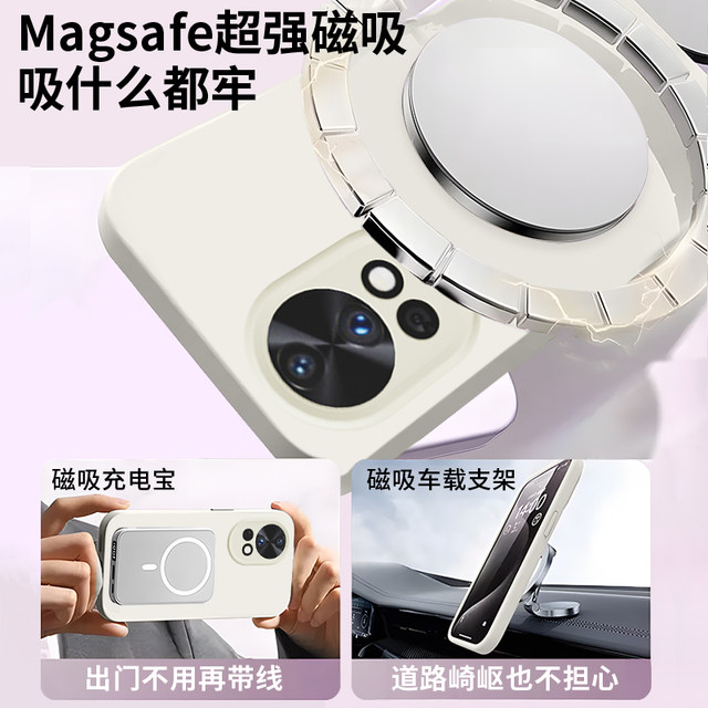 Suitable for Huawei nova13 mobile phone case Zhenpin liquid nova14pro new model 12 rotating bracket 11 skin-friendly 9 light luxury 7/8 anti-fall 10 shell high-end men's and women's all-inclusive lens protection case