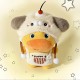 
Genuine DuoAi removable capybara Lulu doll plush pendant birthday gift bag pendant baby clothes for girls