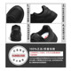 Global black shoes for women 2025 new autumn shoes versatile thick sole sports and casual commuting black shoes