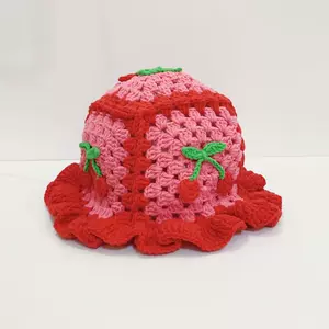 perverze Crochet Border Knit Hat - bookteen.net