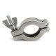 KF vacuum clamp 304 stainless steel aluminum alloy buckle O-ring center bracket FRNWC16 25 40 50
