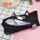 Zipit Spring New Products Cute Slite Cat Naughty Black Elf Cat Zipper Pen Bag Junior High School Student Bag Creative Gift