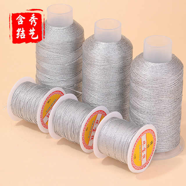 Gold and silver wire strand DIY hand braided necklace bracelet strand bracelet winding jewelry accessories tower line