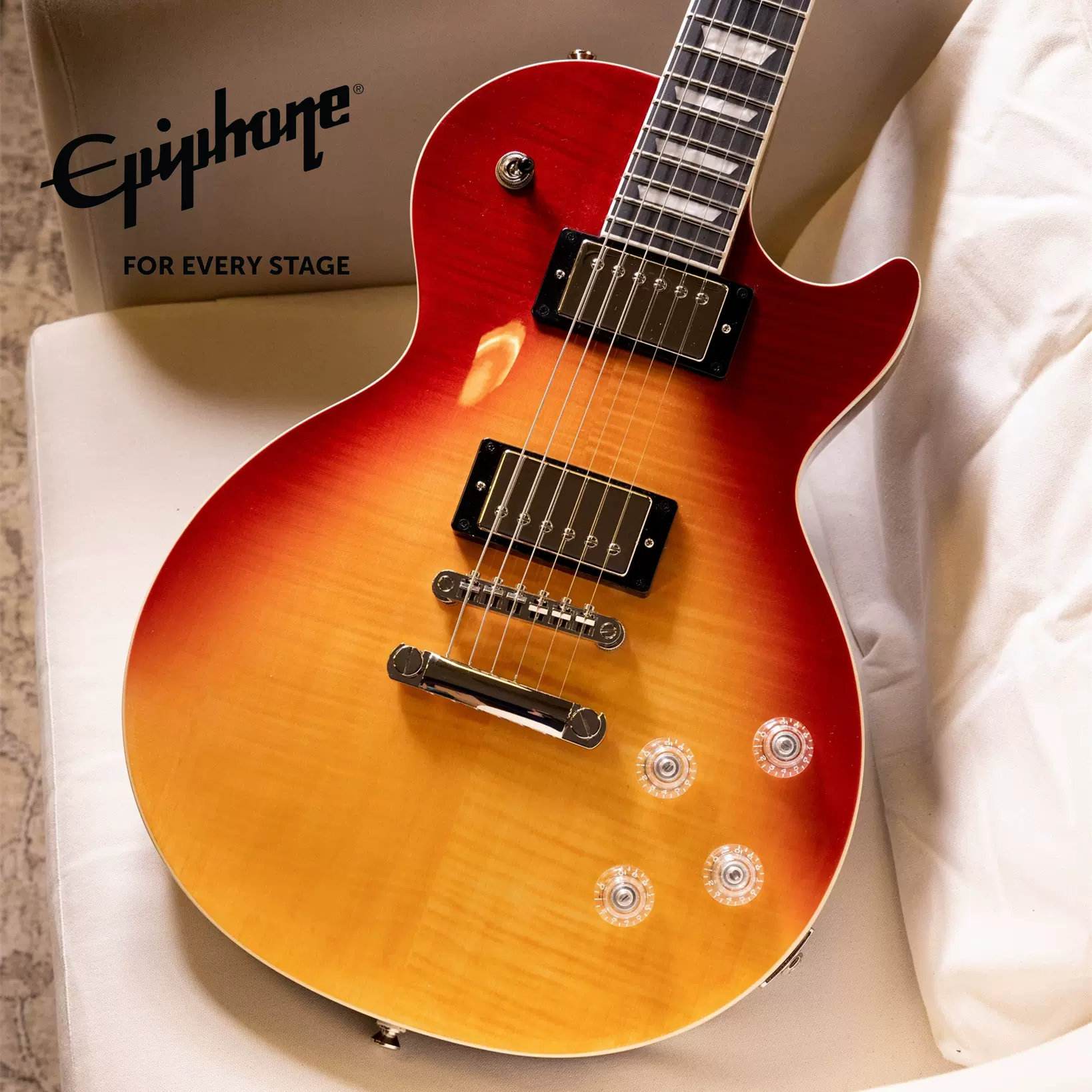 Epiphone电吉他Les Paul Modern 现代初学进阶LP切单易普锋-Taobao