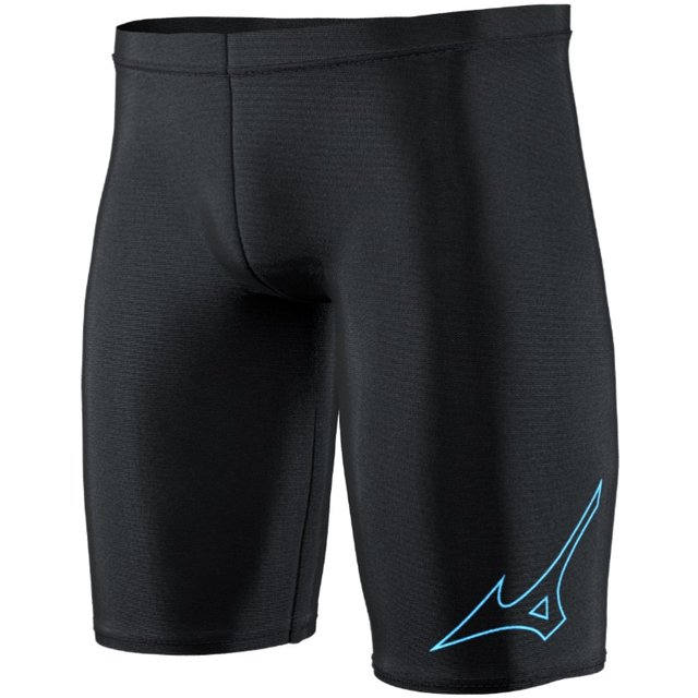 Mizuno swimming trunks men's new five-point anti-embarrassing large size men's swimsuit suit professional equipment knee-length swimming trousers

