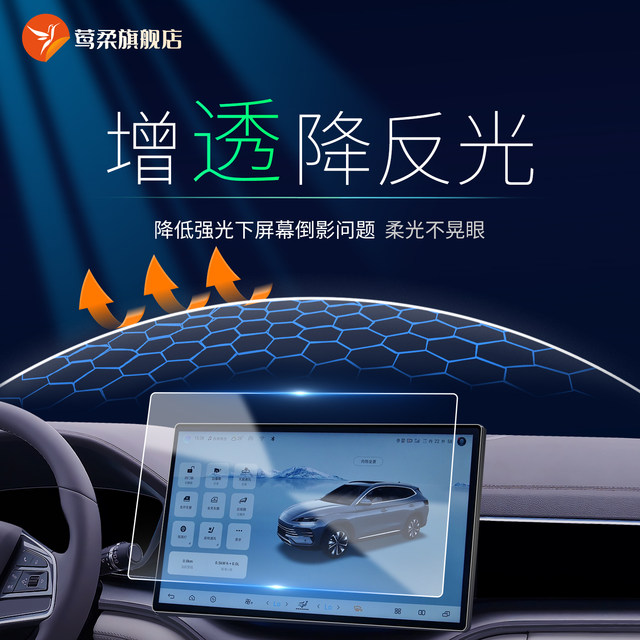25 models suitable for BYD Song plus DMI central control film plus screen tempered film dmi automotive ev supplies