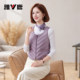 Yalu Mama Down Vest Women's Lightweight Vest 2025 Autumn and Winter New Style with Middle-aged and Elderly Warm Waistcoat Vest