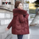 Yalu Goose Down Mother Medium Long Jacket Women 2025 New Winter Middle-aged and Elderly Fox Big Fur Collar Warm Down Jacket