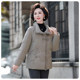 Yalu down jacket for women mothers wear 2025 new women's winter clothes for middle-aged and elderly lapels for casual and fashionable warm jacket