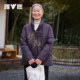 Yalu elderly down jacket female grandma short thickened winter coat new middle-aged and elderly mother wedding banquet festive coat