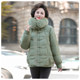 Yalu middle-aged and elderly mothers dressed down jacket for women short 2025 new women's winter clothes fox fur collar thermal jacket