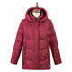 Yalu Grandma Down Jacket Women's Winter Clothing 2025 New Middle-aged and Elderly Removable Hat Warm Duck Down Mother's Jacket