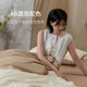 Qizuo waffle bed four-piece set of pure cotton bed sheets and quilt cover new high-end long-staple cotton