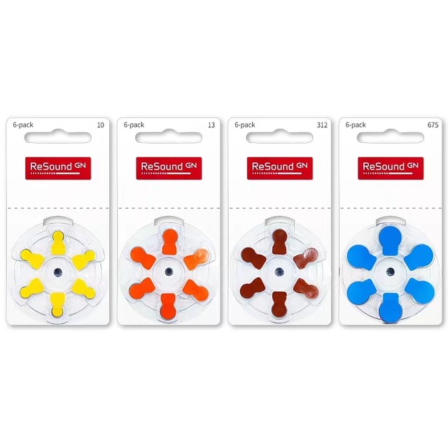 ReSound hearing aid battery ReSound original imported button battery A13A312A675A10 model