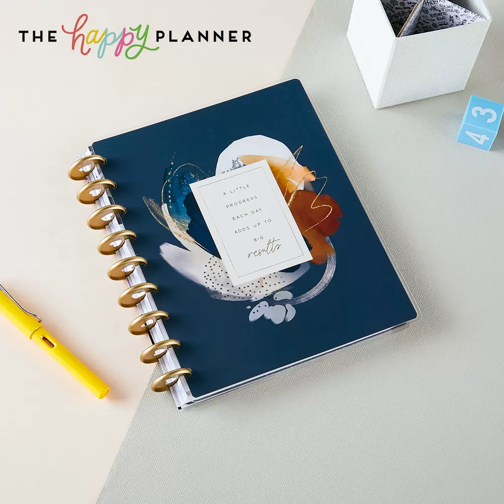 22新品 The Happy Planner美国创意手账本中号蘑菇孔活页环计划