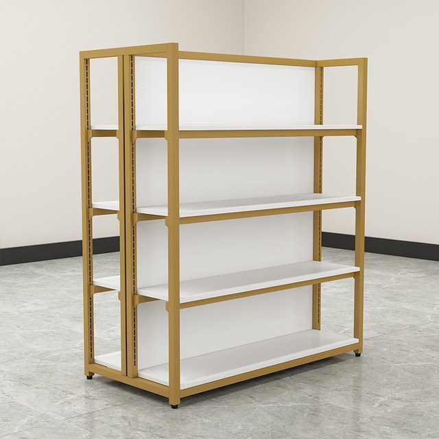 Island cabinet double-sided display table cosmetics display cabinet mother and baby store product display rack supermarket shelf storage rack