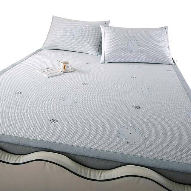 
New and empty style cool bean mat, type A maternal and infant grade bean summer ice washable bean mat set three-piece factory