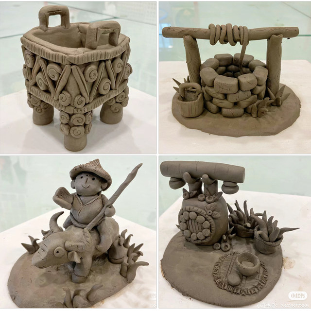 Soft clay clay special for primary school students without roasting pottery children's handmade DIY high white clay clay clay clay free from burning and non-toxic