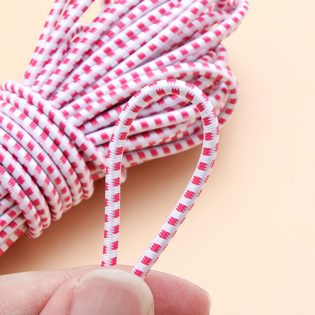 
High elastic durable round elastic cuffs tightening artifact rope elastic belt pants children