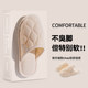 Household slippers, breathable, deodorant, Baotou, four seasons, ladies couple, non-slip indoor cotton, linen, wool and linen thick-soled cloth shoes