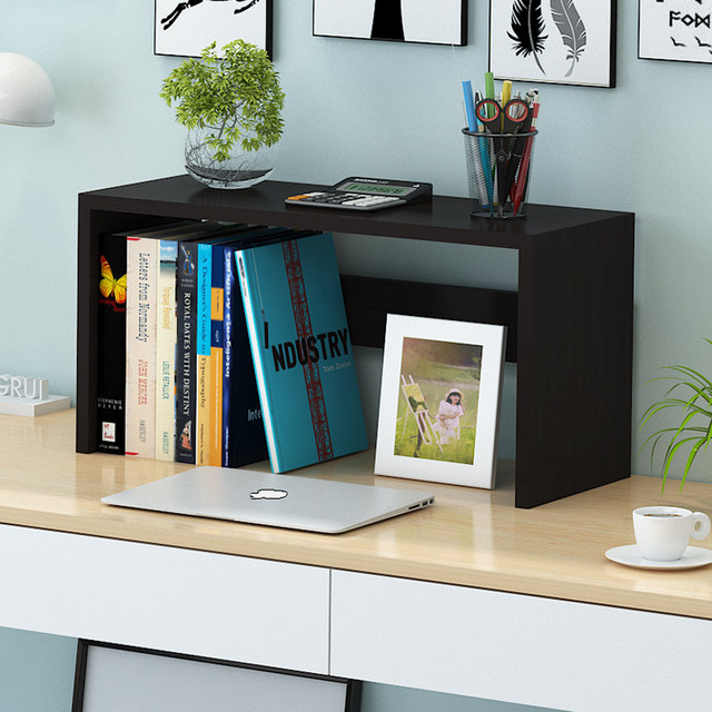 Desktop Library Rack Desktop bookshelf storage rack multi-layer student layered simple desk ...