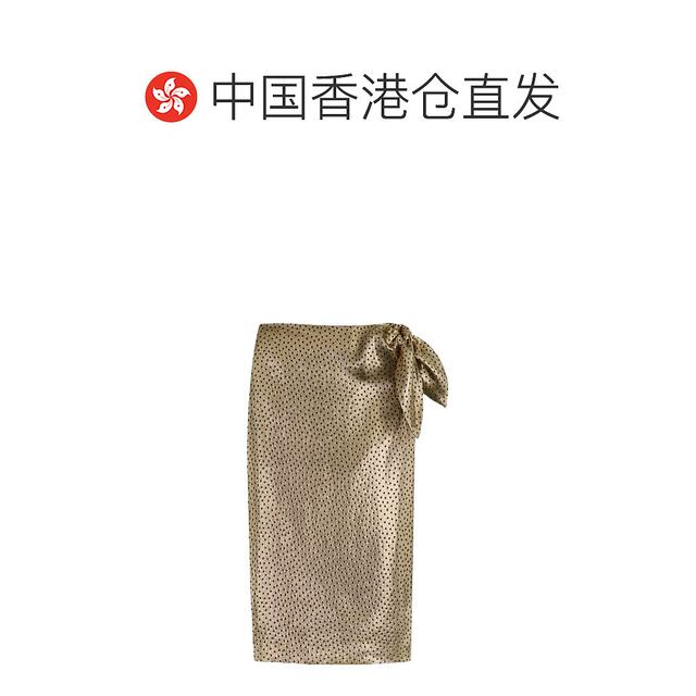 Hong Kong Direct Mail Saint Laurent Dot Lace Pencil Skirt 776458Y5I63