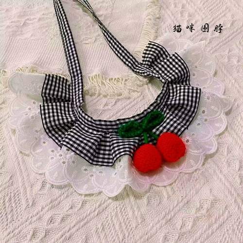 Шарф, чокер, слюнявчик, милый летний нагрудник, аксессуар
