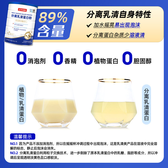 North China Pharmaceutical Whey Protein Powder Protein Powder Adult Middle-aged and Elderly Men and Women Fitness and Sports Nutrition Powder