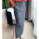 Pleated elastic skirt Spring and summer 2025 new hip-covered long skirt slim and slim pencil Miyake skirt 003
