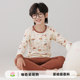 Boys' autumn clothes and long trousers set, pure cotton, children's pure cotton baby bottoming thermal underwear, boys' linen clothes, type A pajamas