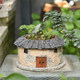 Chinese-style old house bonsai ornaments garden courtyard living room home decorations country earth house garden pastoral gifts
