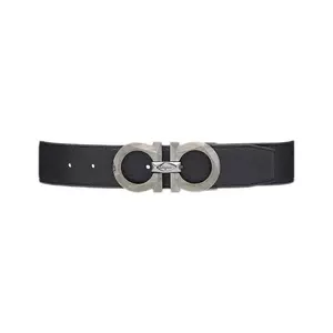 Salvatore Ferragamo - Adjustable Gancini Belt 679880-688759