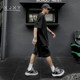 Xjxy stealth increase 7 cm casual board shoes Air Force black army black solubility shoes increasing 7cm increase men's shoes