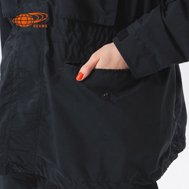 BEAMSBOY women's collarless work jacket 2025 spring new fashionable casual solid color jacket 180331X