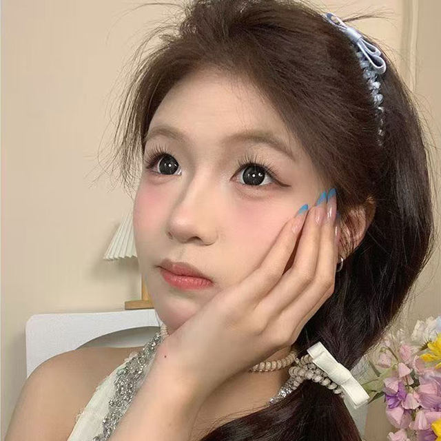 
Bow phone line hair loop headband 2025 new high-end hair tie hair rope sweet versatile hair band headdress