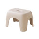 Small stool for household plastic stool non-slip sturdy and durable living room tea table stool children's bathing bench stool bathroom stool
