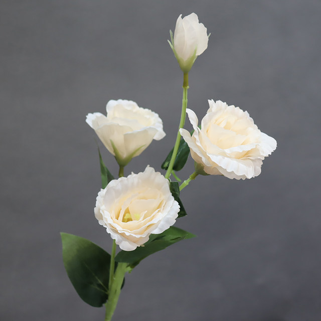 
Wedding decoration silk flower simulation lisianthus flower living room dining table home flower arrangement decorative flower ornaments photo props